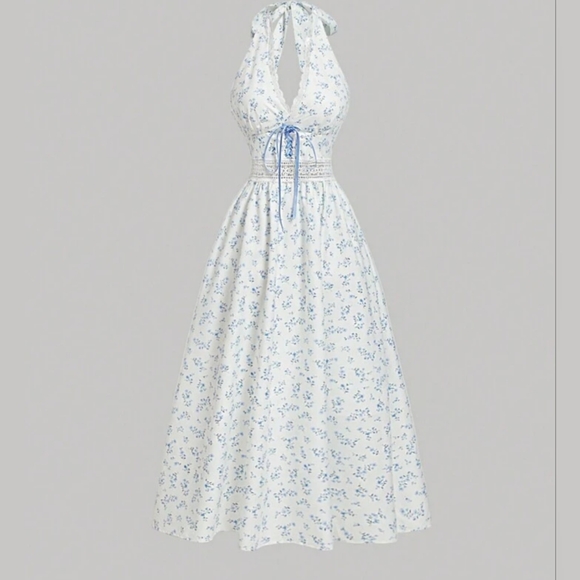 SHEIN  Halter Sundress Size Small - Picture 1 of 9